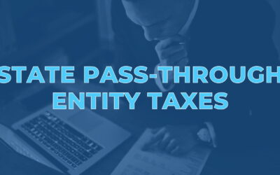 State Pass-Through Entity Taxes